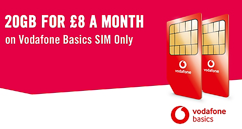 Vodafone Basics SIM only