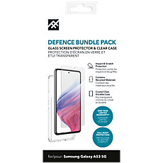 Defence Case and Glass Screen Protector Bundle for Samsung A53